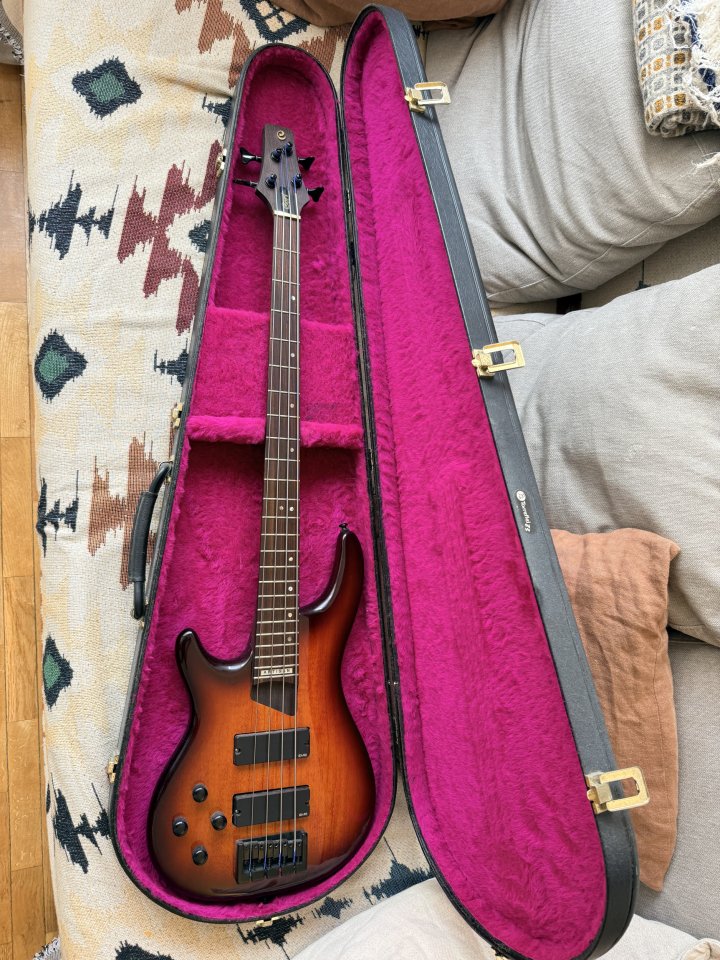 bajo cort activo para zurdos