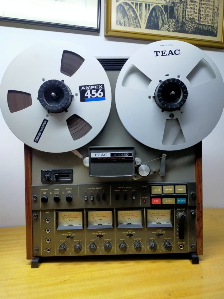 Magnetòfon Teac3440