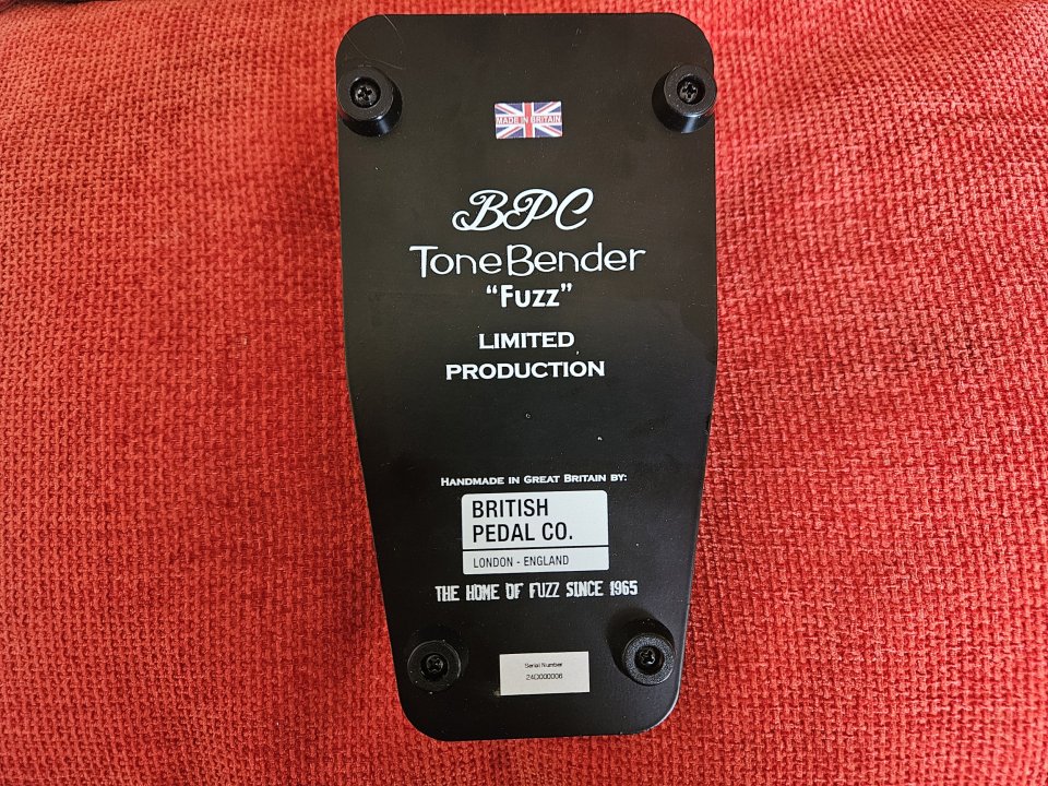 BPC Tone Bender MK II Professional Fuzz Pedal de segunda mano · Foto 4 de 10 · Alicante · 240 €