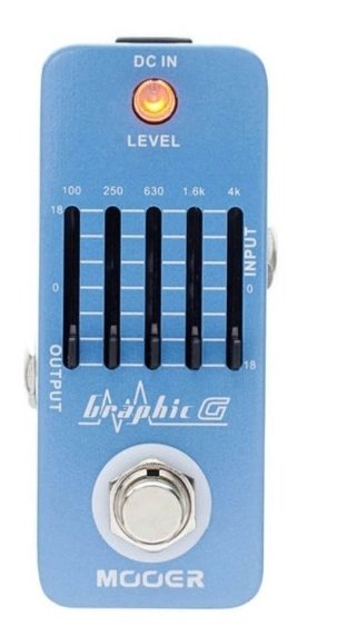 Pedal mooer ecualizador