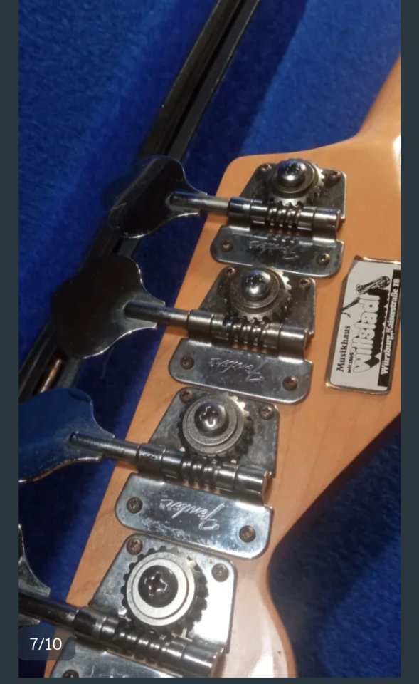 Fender jazz bass 1977 de segunda mano · Foto 7 de 8 · Gipuzkoa · 2600 €