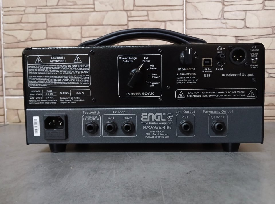 ENGL E725 RAVAGER IR de segunda mano · Foto 2 de 10 · Valencia · 625 €