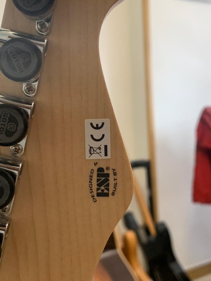 ESP EII ST1 Zurdo Aquamarina