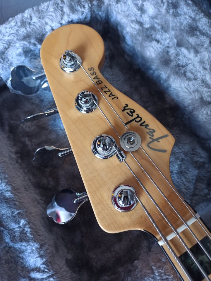 Fender jazzbass élite natural fresno