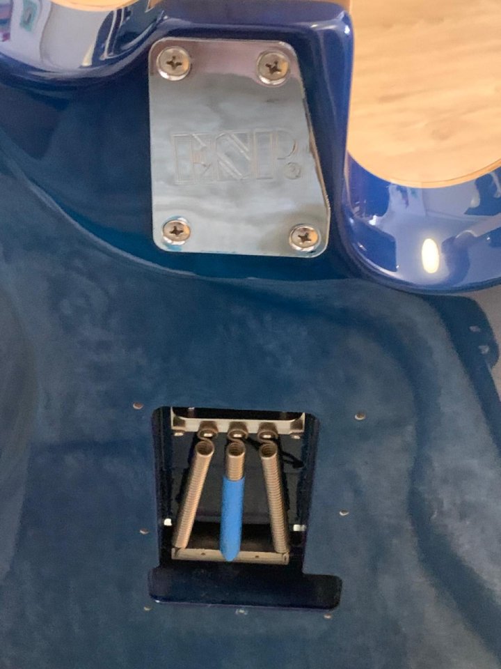 ESP EII ST1 Zurdo Aquamarina