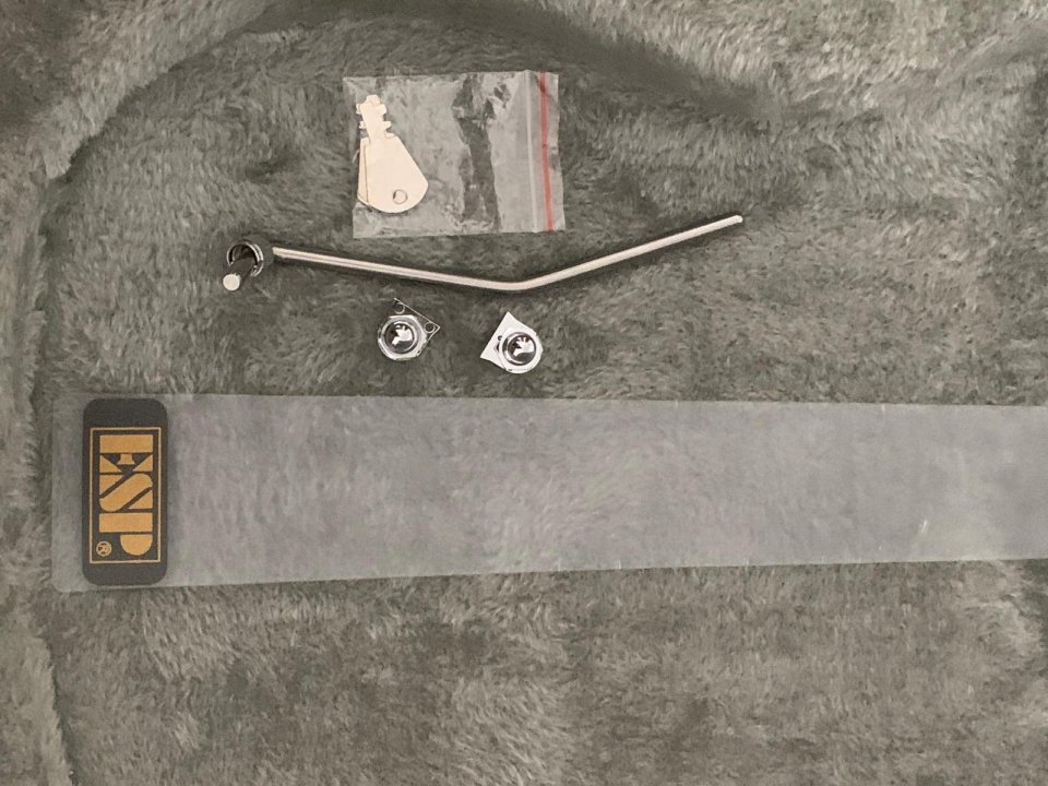 ESP EII ST1 Zurdo Aquamarina