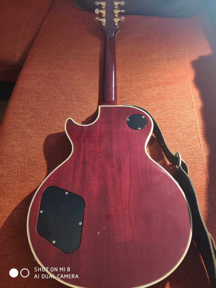 Gibson Les Paul custom 1991 Red wine original de segunda mano · Foto 3 de 3 · Castellón · 4200 €