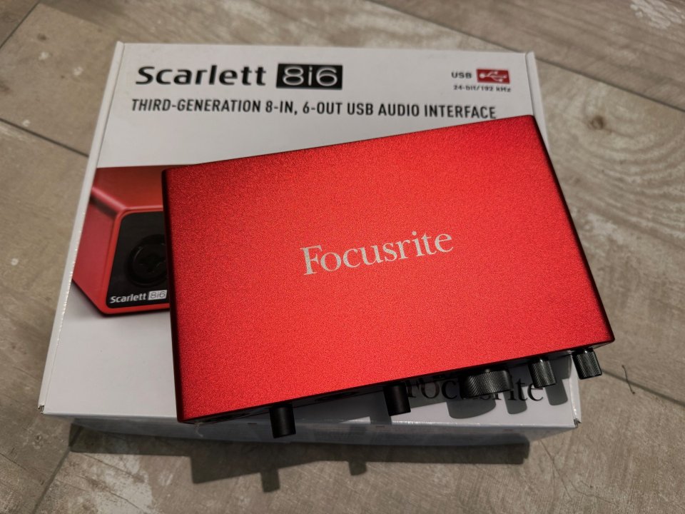 Focusrite Scarlett 8i6 3th Gen