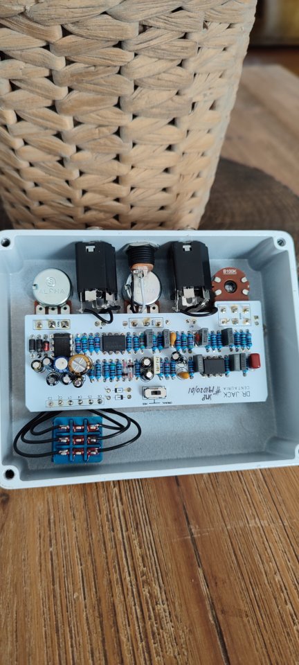 Pedal Overdrive Centauria de Dr.Jack ( klon centaur)