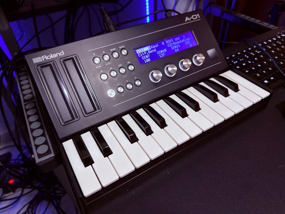 Roland Boitique A-01 + K-25m teclado