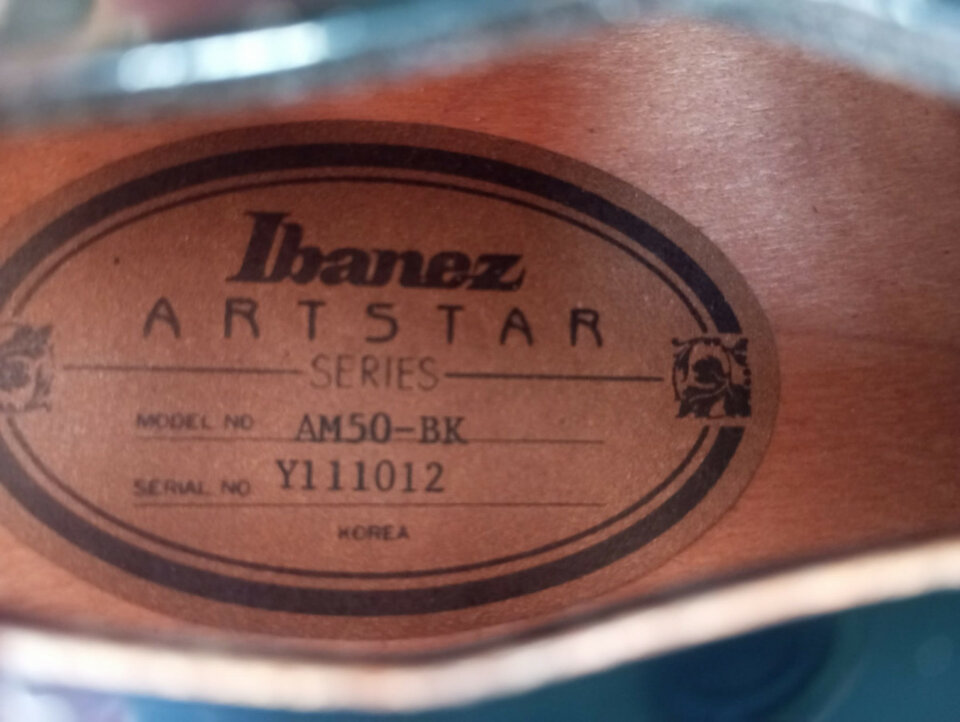 Ibanez Artstar AM 50 BK