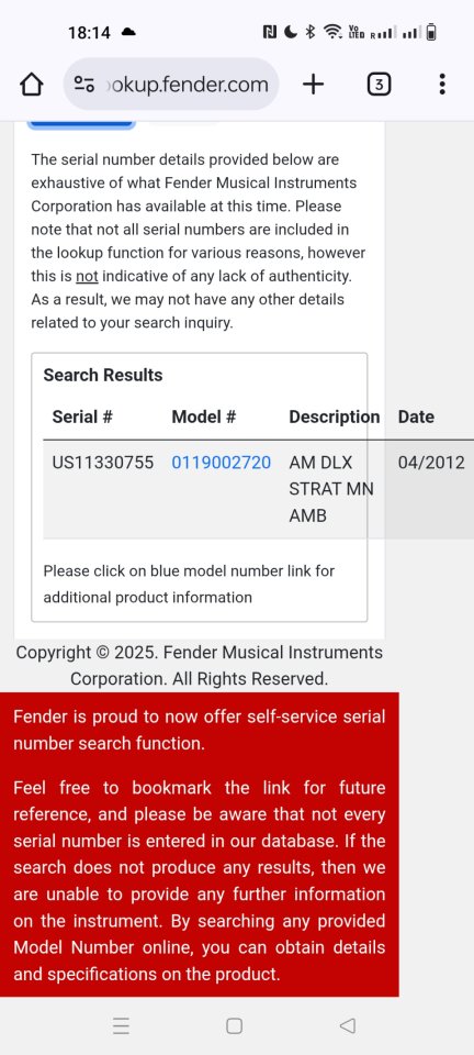 Fender Stratocaster American Proffesional