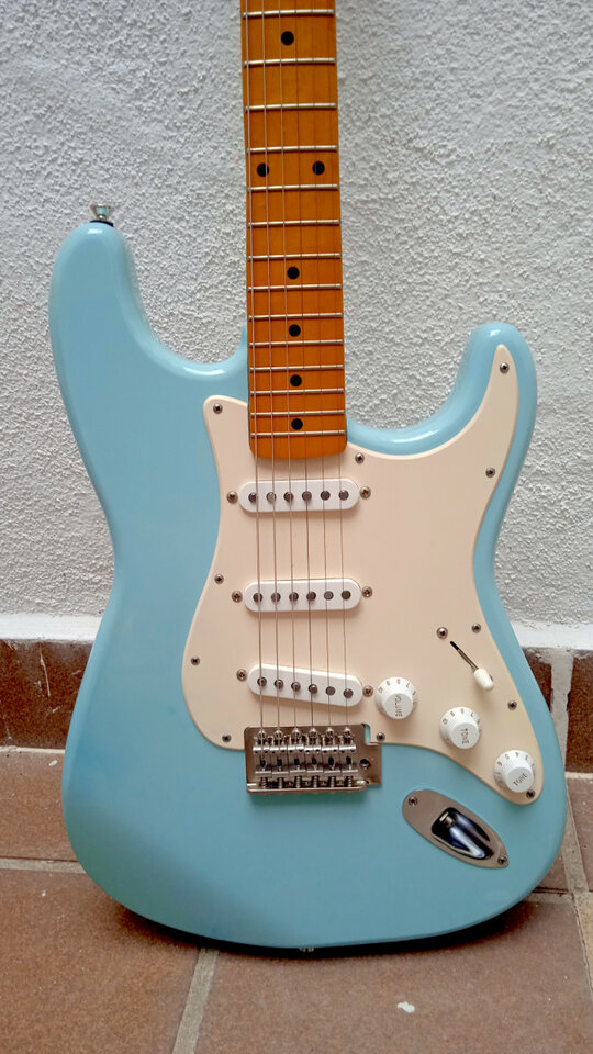 1981 Tokai Stratocaster ST-80 logo Spaguetti made in Japan, Superprecio!