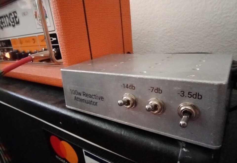 Atenuador Reactivo 100w 8ohm (M2 JohnH)