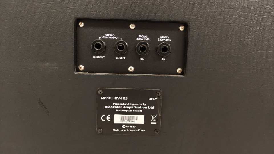 Blackstar HT-100 + pantalla HTV-412 de segunda mano · Foto 5 de 8 · Navarra · 850 €