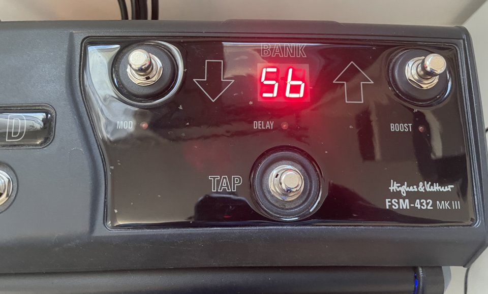 H&K GrandMeister Deluxe 40 4-Ch 40W Head + FSM 432 MKIII