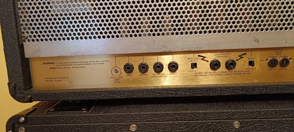 Marshall JCM900 4100 + 1960A 1991 de segunda mano · Foto 4 de 8 · Asturias · 1150 €