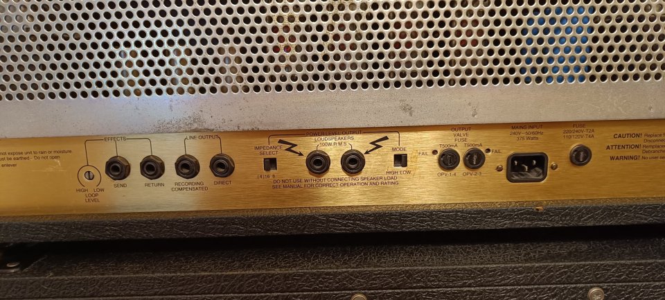 Marshall JCM900 4100 + 1960A 1991 de segunda mano · Foto 6 de 8 · Asturias · 1150 €