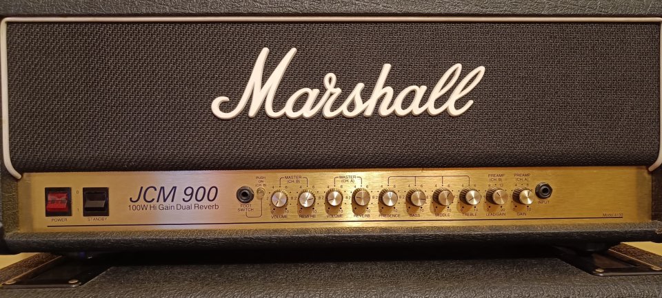 Marshall JCM900 4100 + 1960A 1991 de segunda mano · Foto 7 de 8 · Asturias · 1150 €