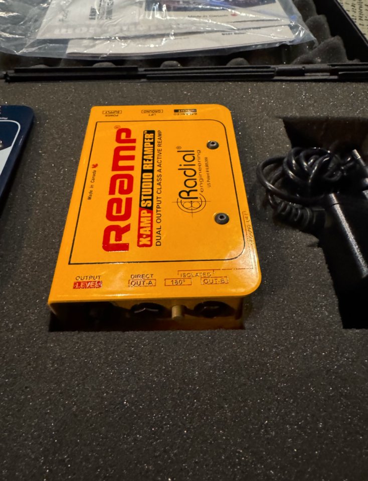 Radial Engineering Re-Amp Kit Reamping Kit