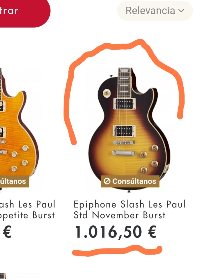 Epiphone Les Paul Slash Collection November Burst de segunda mano · Foto 10 de 10 · Barcelona · 670 €