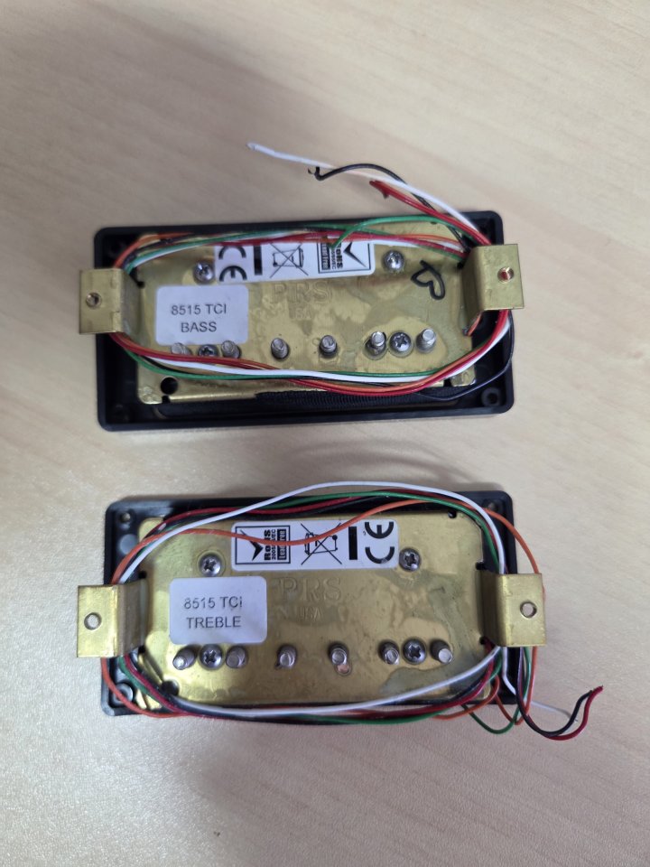 Set de pastillas PRS 85/15 "TCI" (Treble & Bass) - Made in USA de segunda mano · Foto 2 de 2 · Barcelona · 300 €