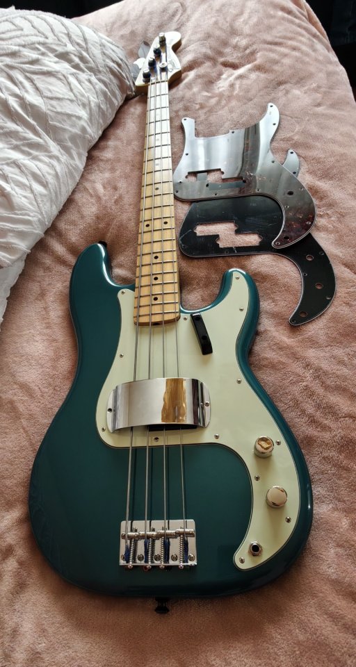 Fender Precision Sherwood Green USA / JAPAN