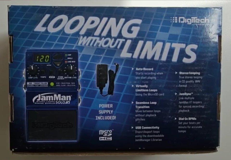 DIGITECH JAMMAN SOLO XT (Looper) de segunda mano · Foto 2 de 6 · Alicante · 120 €