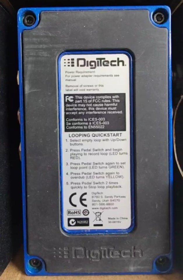 DIGITECH JAMMAN SOLO XT (Looper) de segunda mano · Foto 4 de 6 · Alicante · 120 €