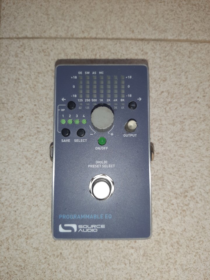 Pedal de ecualización Source Audio Programmable Eq de segunda mano · Foto 1 de 6 · Albacete · 150 €