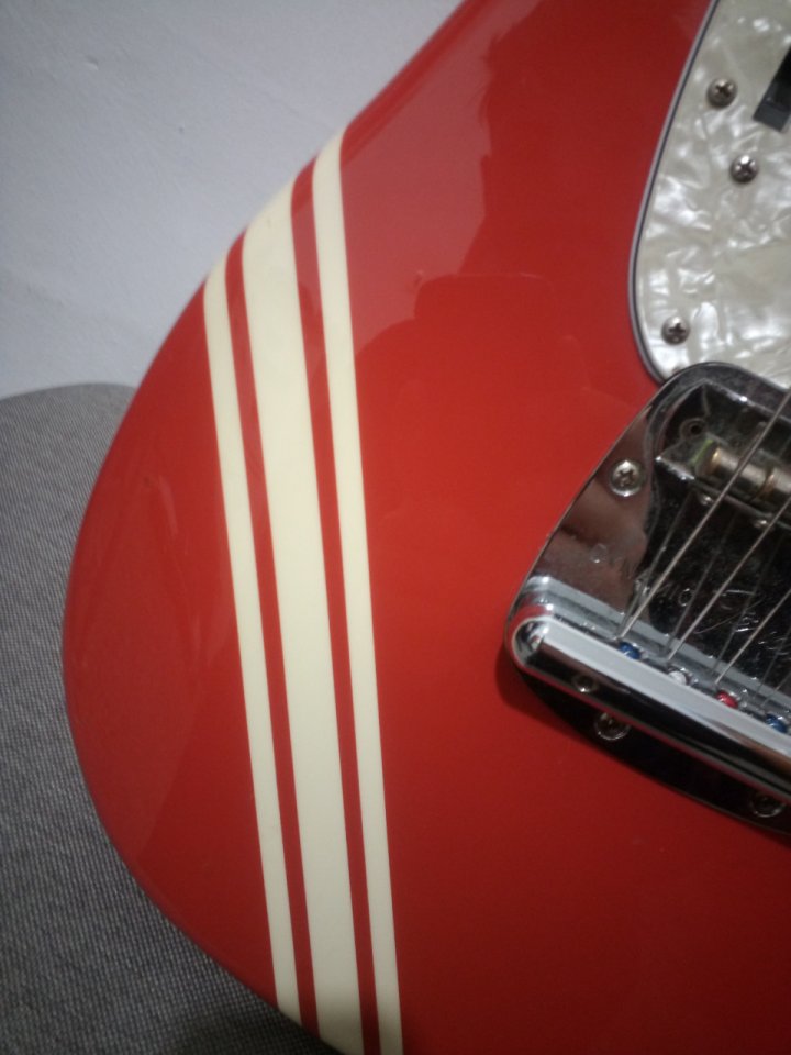 Fender Mustang Japan competition o cambio por telecaster