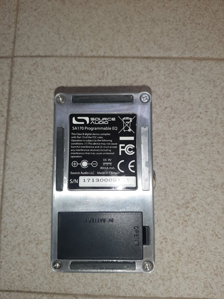 Pedal de ecualización Source Audio Programmable Eq de segunda mano · Foto 2 de 6 · Albacete · 150 €
