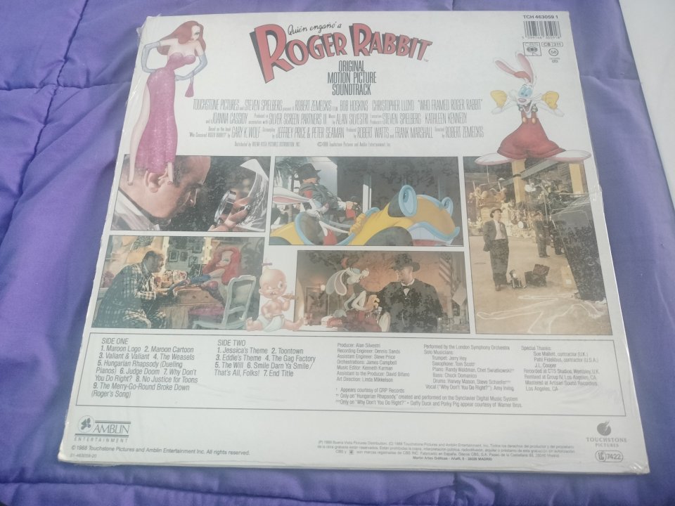 Lote Vinilos Roger Rabbit y El Padrino etc lote de segunda mano · Foto 5 de 9 · Navarra · 45 €