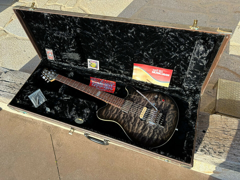 Ernie Ball Music Man BFR AXIS 2012 - CHARCOAL BURST