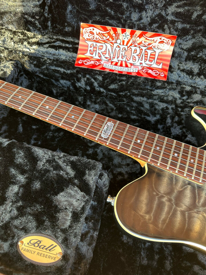 Rebajas ENERO: Ernie Ball Music Man BFR AXIS 2012 - CHARCOAL BURST