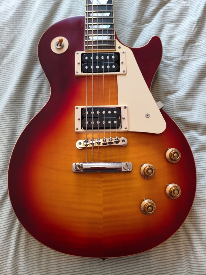 Epiphone Les Paul 1959 Inspired by Gibson Custom WCS mejorada