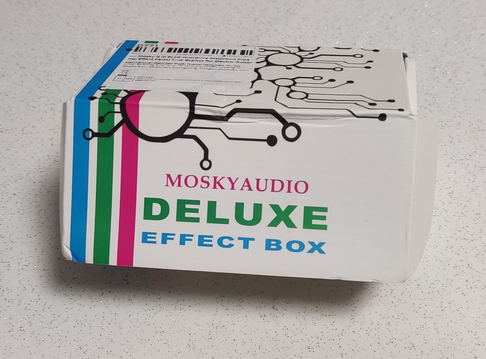 Pedal Guitarra Mosky G III Azul Distorsión