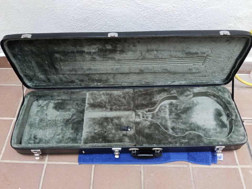 Estuche original bajo Epiphone Viola