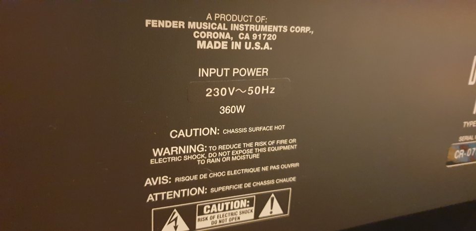 Amplificador Fender Deluxe 112 plus