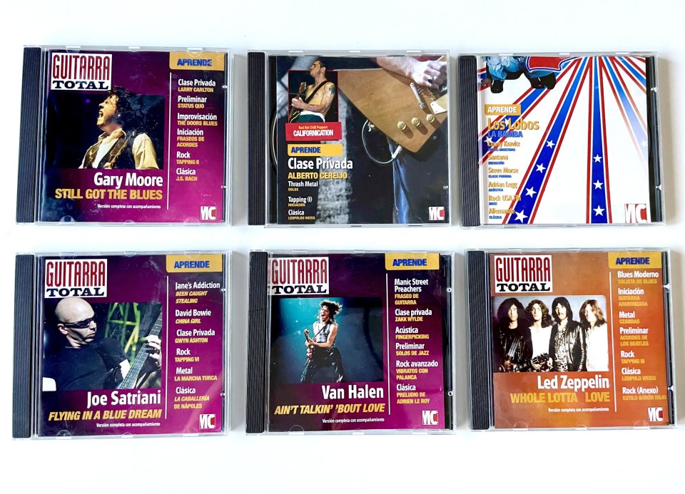 Lote de CDs de revistas Guitarrista y Guitarra Total de segunda mano · Foto 3 de 5 · Valladolid · 25 €