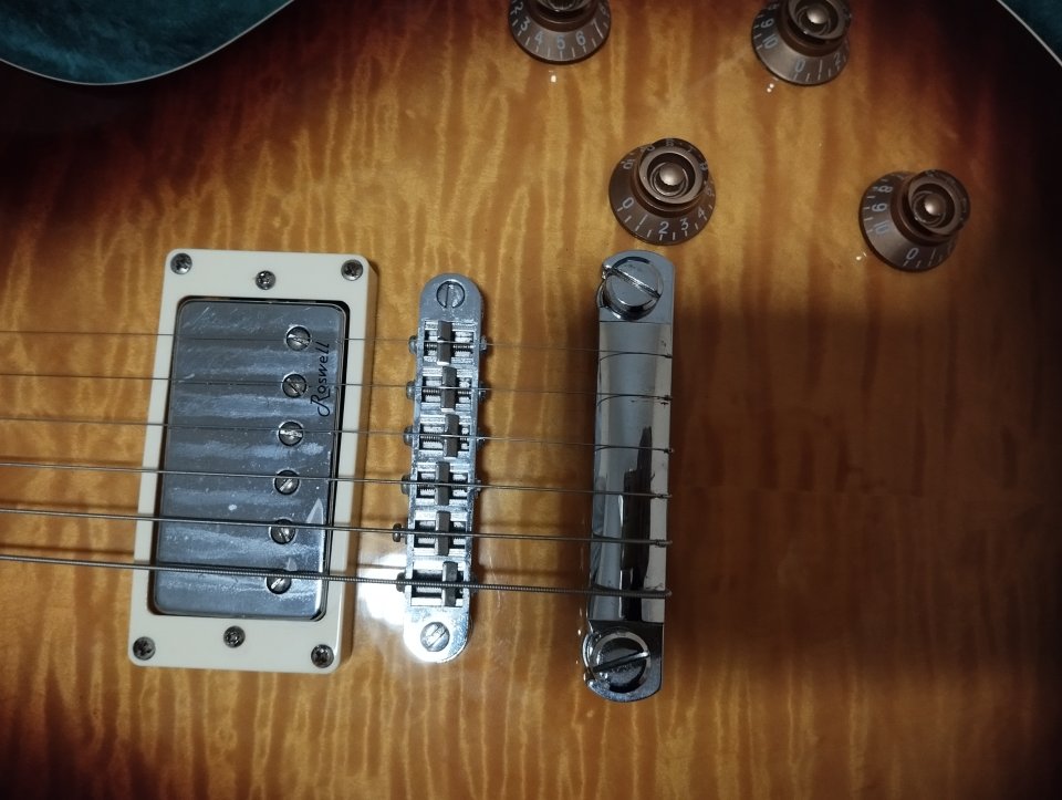 Guitarra eléctrica Harley benton sc 550 deluxe de segunda mano · Foto 3 de 6 · Jaén · 190 €