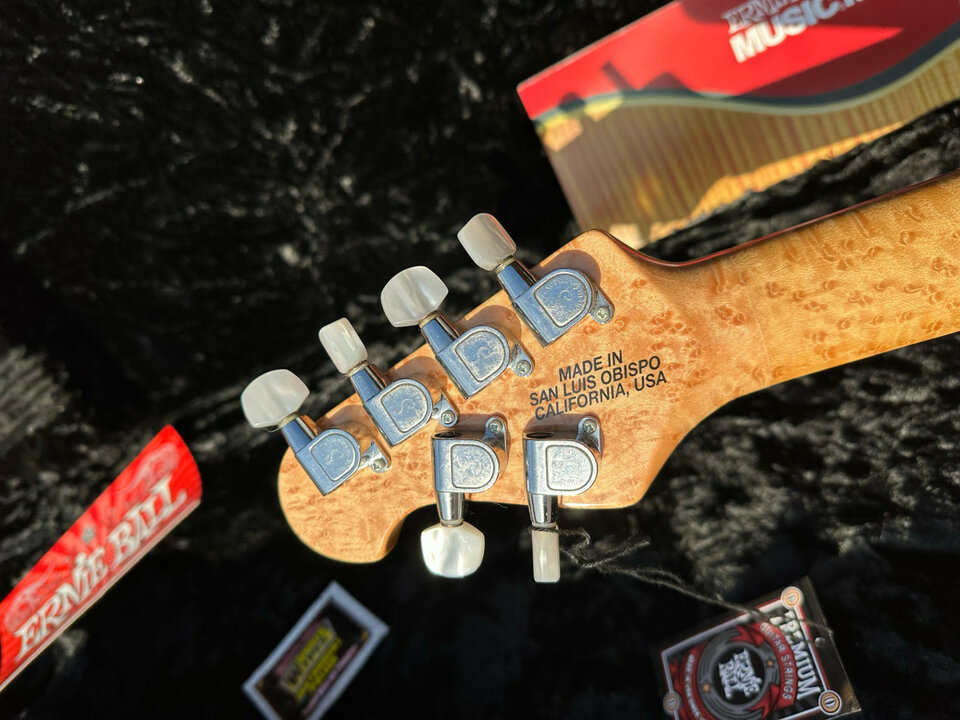 Rebajas ENERO: Ernie Ball Music Man BFR AXIS 2012 - CHARCOAL BURST