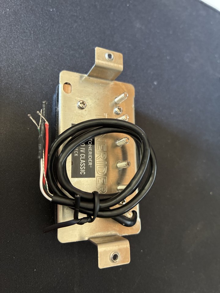 Tonerider Alnico IV zebra neck