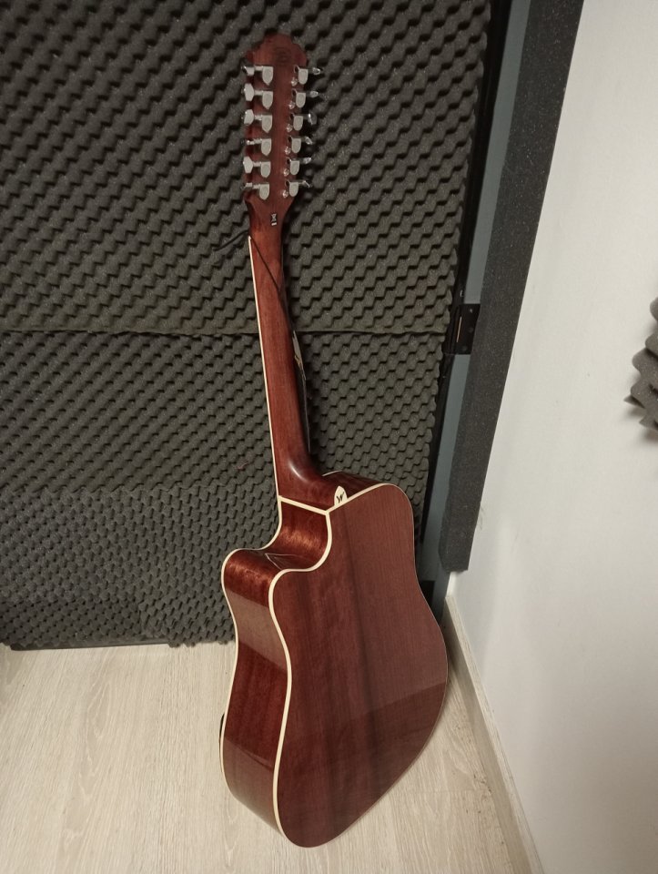 Guitarra WASHBURN 12 cuerdas + MALETA