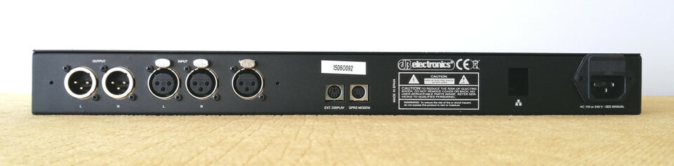 LIMITADOR DB ELECTRONICS CAP21 Advanced