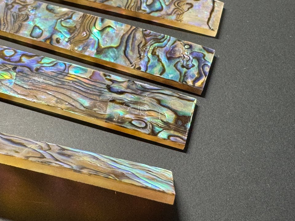 Placas de abalone para incrustaciones