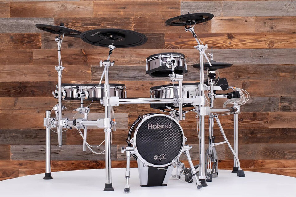 Batería Electrónica ROLAND TD 50KV con módulo Edrumin10