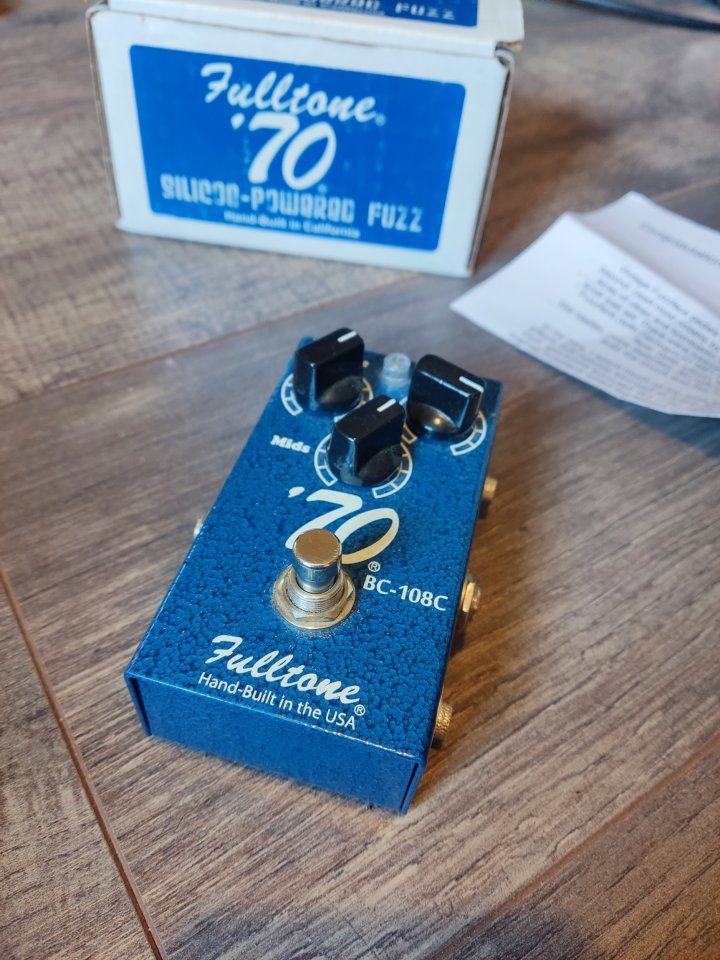 Fulltone 70 fuzz de segunda mano · Foto 1 de 4 · Madrid · 145 €