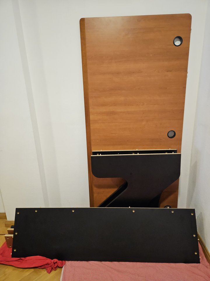 Mesa de estudio Zaor Miza Z Black Cherry