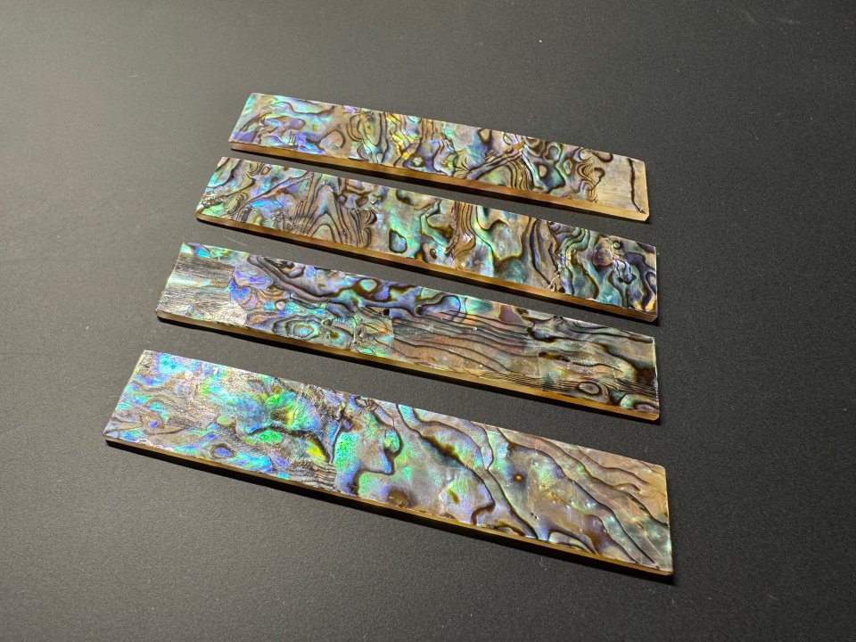 Placas de abalone para incrustaciones